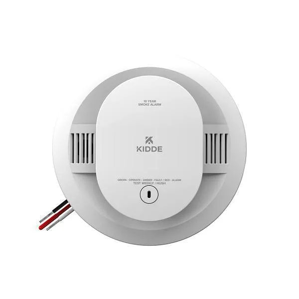 Kidde 5'' Hardwired Smoke Alarm With 10-Year Battery Backup