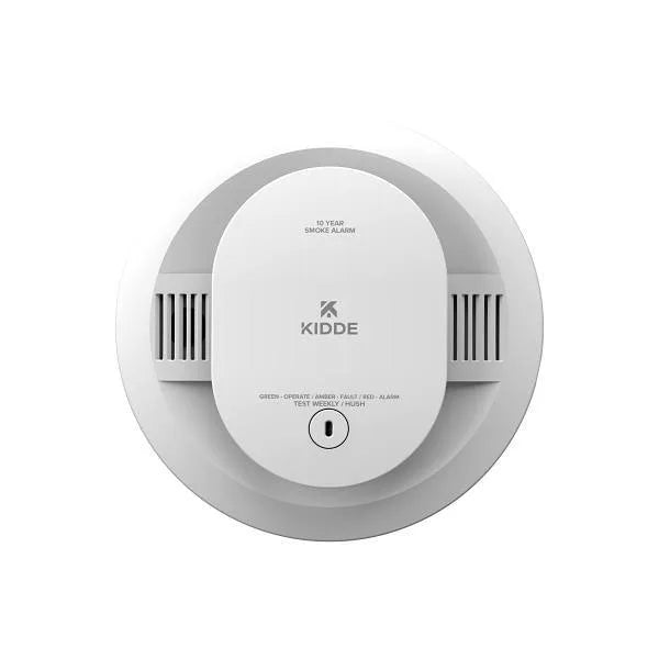 Kidde 10-Year Battery Powered Smoke Detector With Photelectric Sensor
