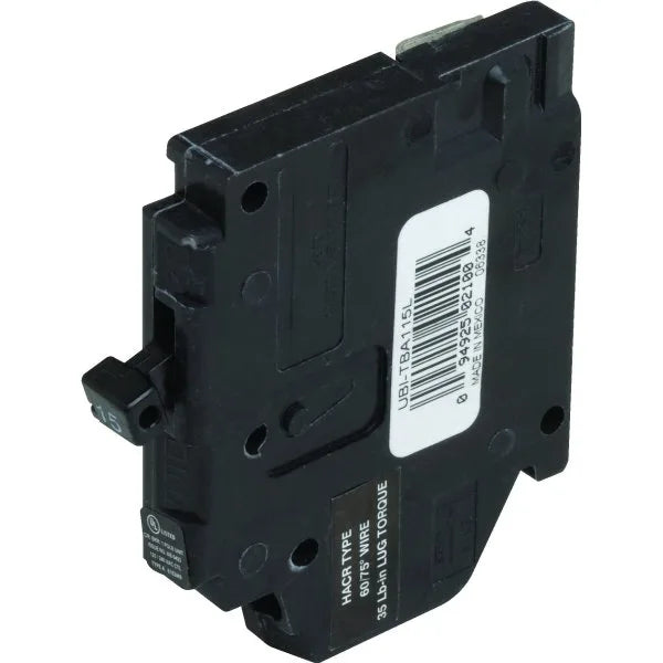 Connecticut Electric & Switch 15 Amp 120 Volt 1-Pole Clip Circuit Breaker