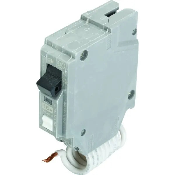 GE 15 Amp Single Pole Arc-Fault Circuit Interrupter