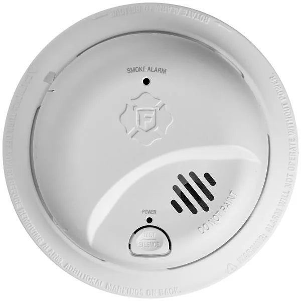 BRK Electronics Interconnectable Hardwired Smoke Alarm With Battery Backup