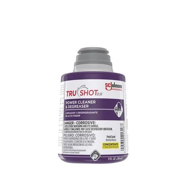 Sc Johnson Professional Trushot 2.0 Power Cleaner & Degreaser 4 X 9 Oz