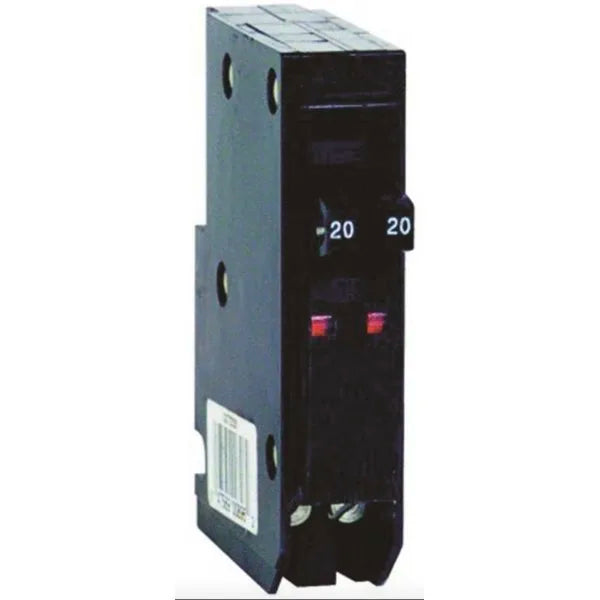Square D Pcb 2-20 Amp Circuit Breaker