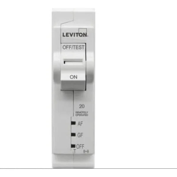 Leviton 20a Afci/Gfci Dual Function Branch Circuit Breaker, 1 Pole