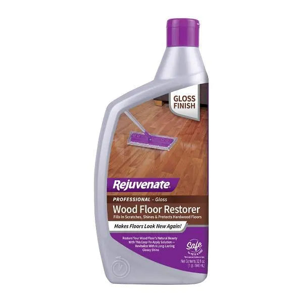 Rejuvenate 32 Oz. Professional High-Gloss Wood Floor Restorer