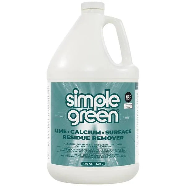 Simple Green Lime Calcium Surface Residue Remover, 1 Gallon