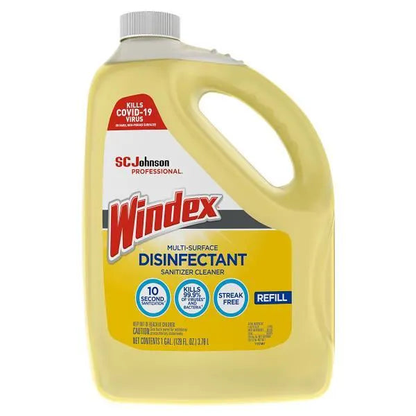 Windex 1 Gallon Multi-Surface Disinfectant Cleaner (Citrus)