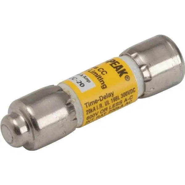Bussmann® 20 Amp 600 Volt Time-Delay Cartridge Fuse