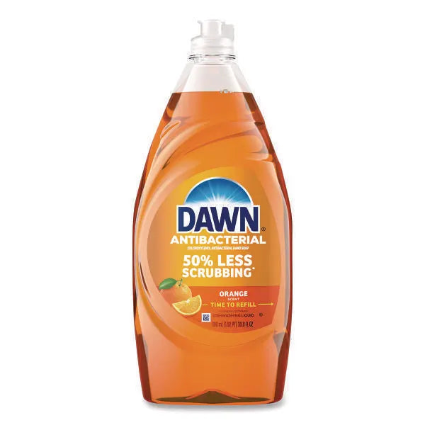 Dawn Ultra Antibacterial Dishwashing Liquid, Orange Scent, 30.8 Oz
