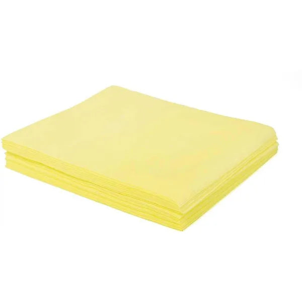 Private Brand Unbranded Unbranded 24"X4" Duster Cloths, Yellow Package Of 50