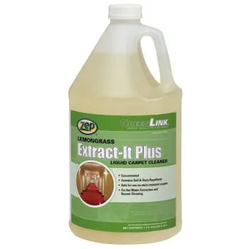 Zep 1 Gallon Extract-It Plus Water Extraction Carpet Cleaner (Lemongrass)