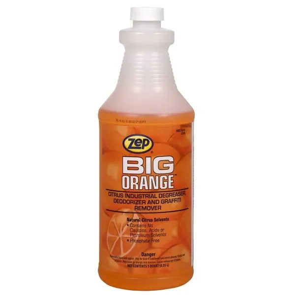 Zep® Big Orange 32 Oz Cleaner Degreaser And Deodorizer (Orange Natural Citrus)