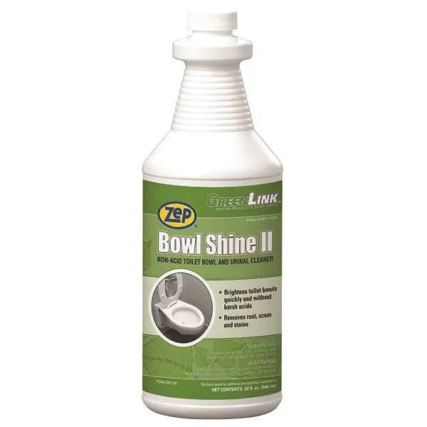 Zep Bowl Shine Ii 32 Oz Non-Acid Toilet Bowl Cleaner And Deodorizer