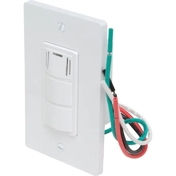 Adamax Dewstop Humidity Fan And Light Control, White