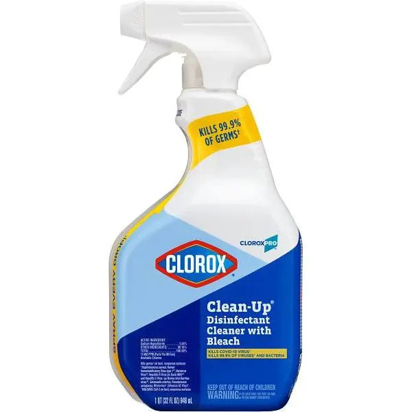 Clorox Clean-Up Disinfectant Cleaner, Contains Bleach, Cloroxpro, 32 Oz