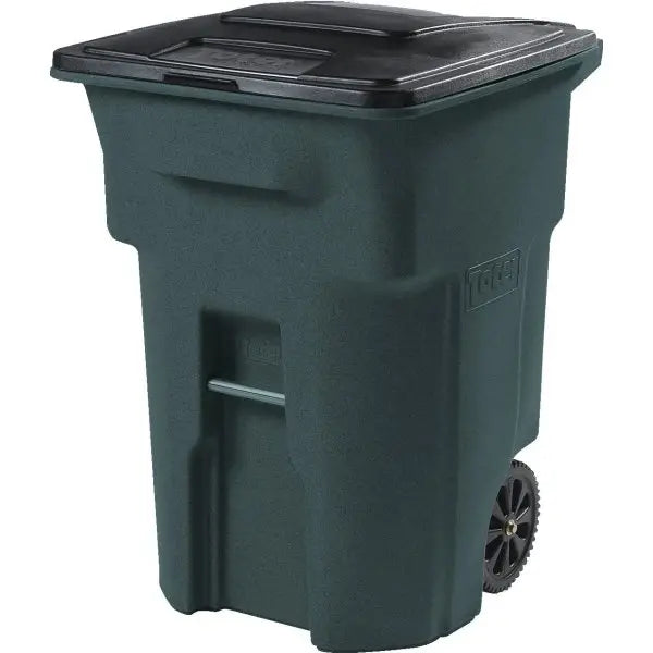Toter 96 Gallon 2-Wheel Rollout Rectangular Trash Can (Green)