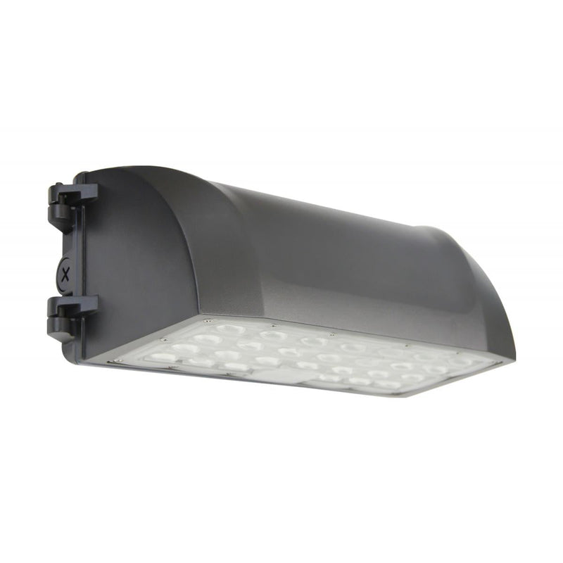 Full Cutoff LED Wall Pack, Bronze, 3K/4K/5K- CCT Selectable