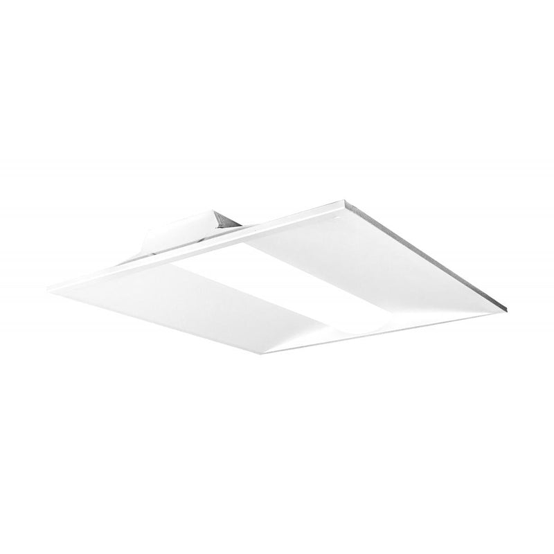 LED Troffer Fixture, Wattage Selectable, CCT Selectable, Lumens Selectable
