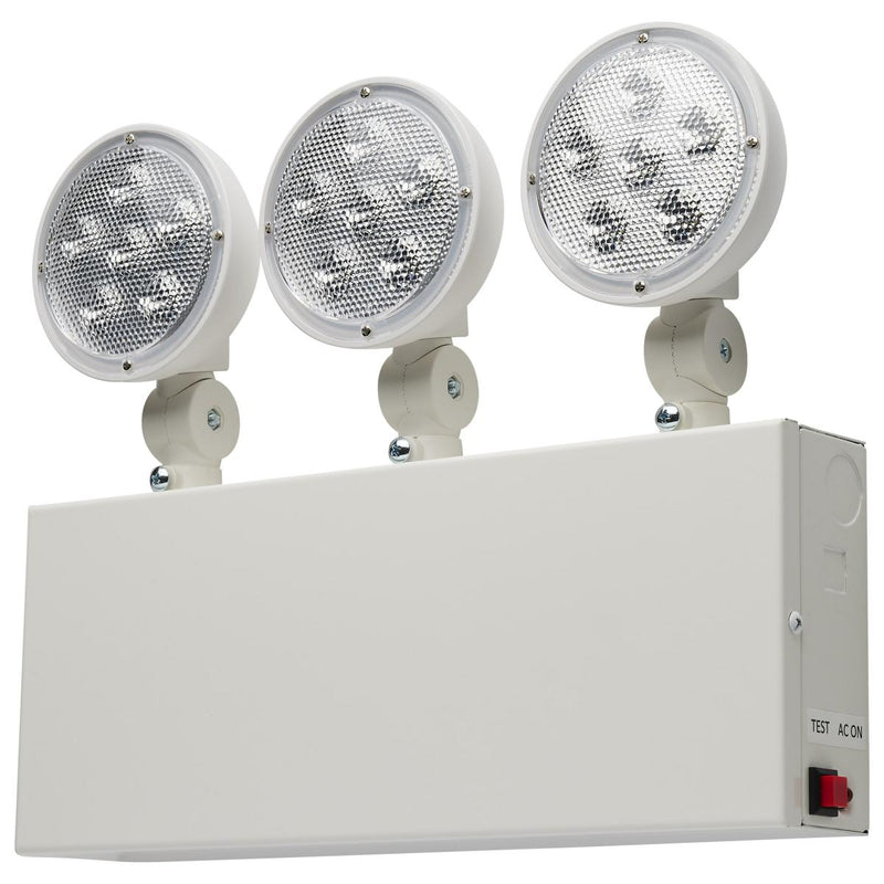 Emergency Light, 90min Ni-Cad backup, 120-277V, Universal Mounting, Steel/NYC