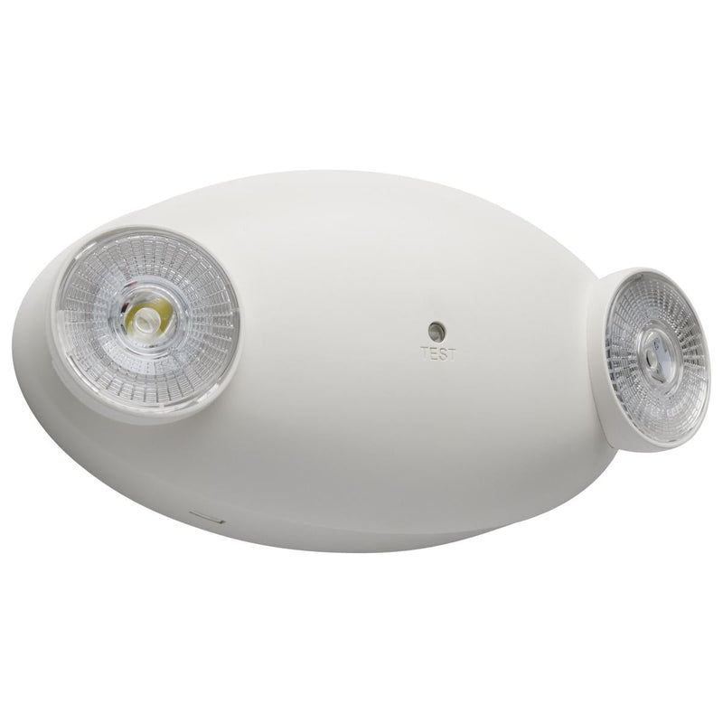 Emergency Light, 90min Ni-Cad backup, 120/277V, Dual Head, Universal Mounting