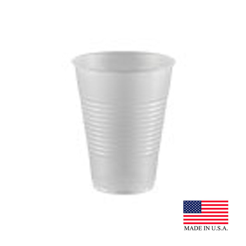 Translucent 9 oz. High Impact Polystyrene Cold Cup 25/100 cs