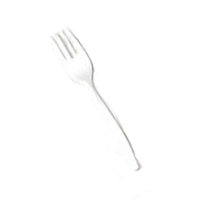 Fork White Heavy Polypropylene Bulk 1000/cs
