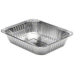 Aluminum Half Size Deep Oblong Steam Table Pan 100/cs