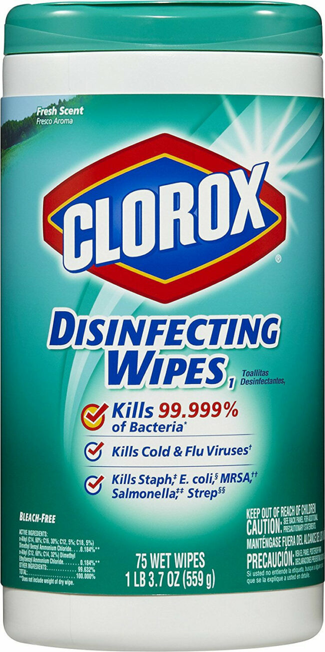 Clorox Disinfecting Wipes -75 ct