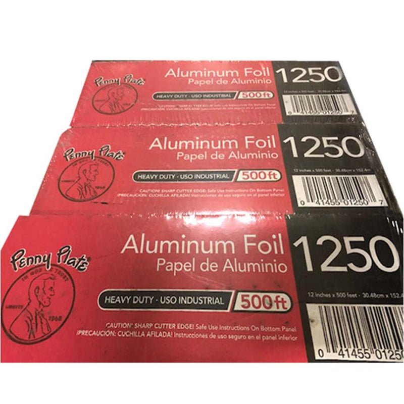 Premium Quality 12"x500' Heavy Duty Foil Roll1 ea.