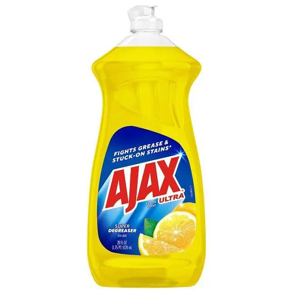 Ajax 28 Oz Liquid Dishwashing Detergent (Lemon Scent)