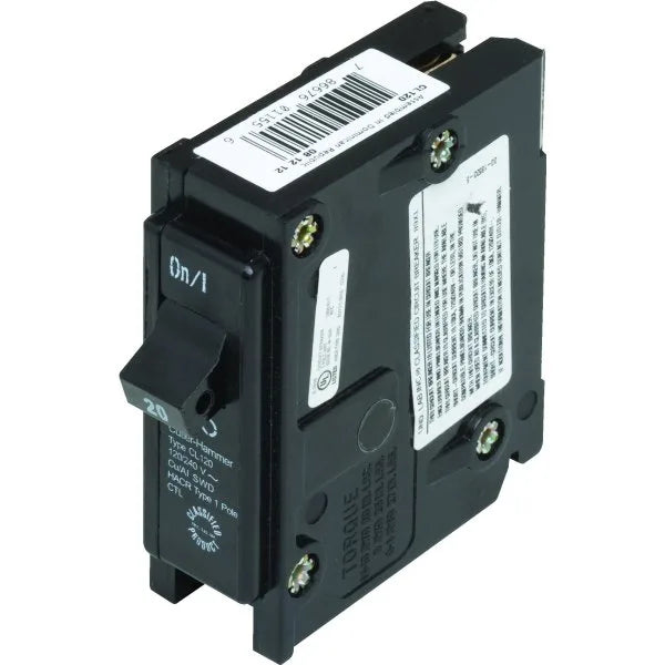 Cutler-Hammer 15 Amp 120/240 Volt 1-Pole Cl Type Circuit Breaker