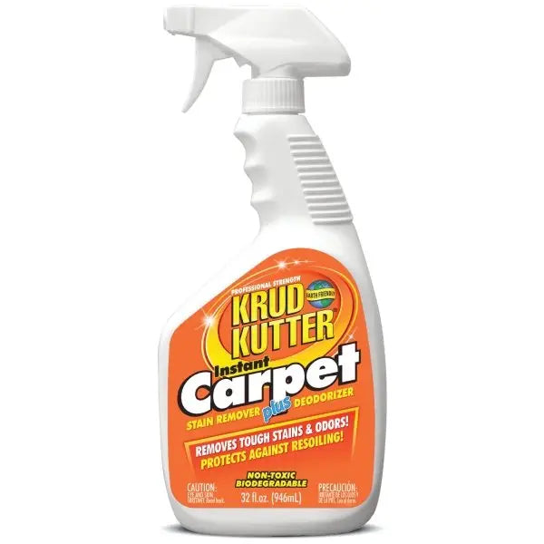 Krud Kutter 32 Oz Instant Carpet Stain Remover Plus Deodorizer
