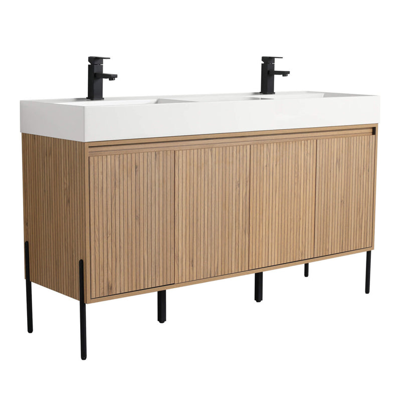 Crownpoint Vanity- White Gloss Sink