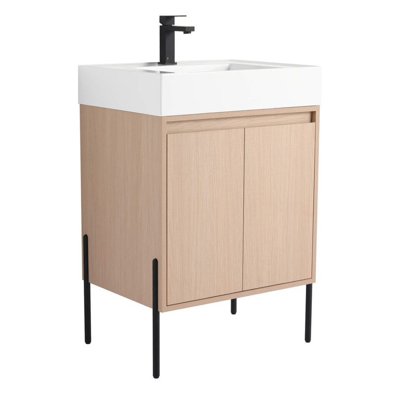 Crownpoint Vanity- White Gloss Sink