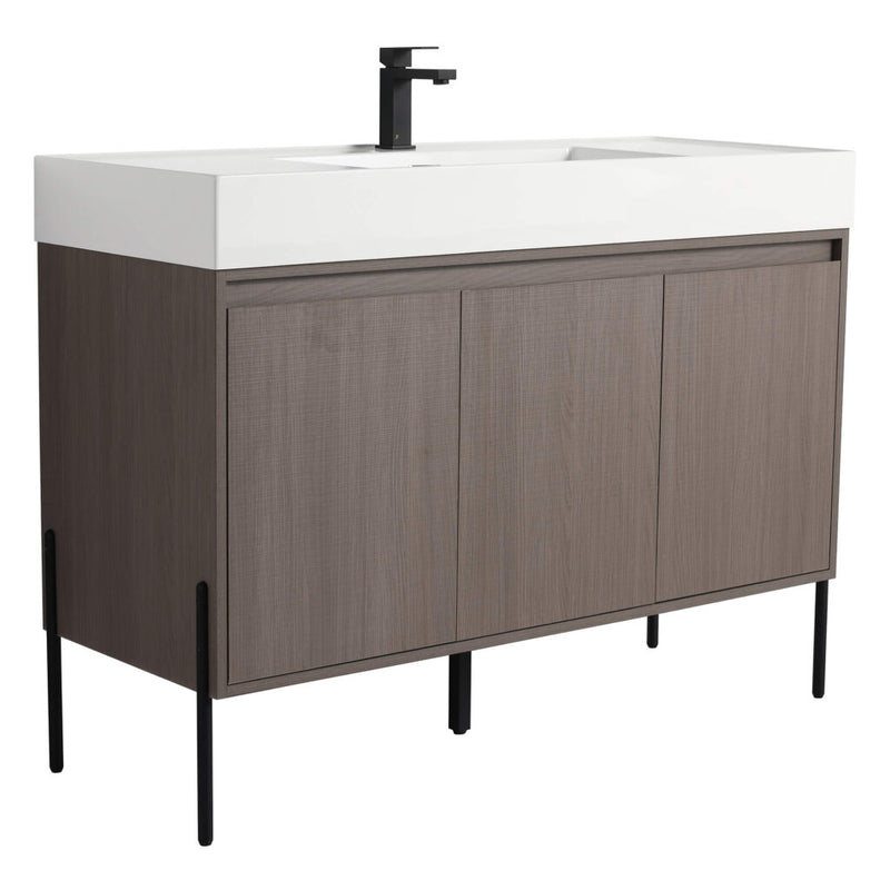 Crownpoint Vanity- White Gloss Sink