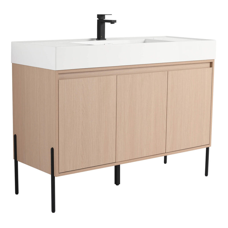 Crownpoint Vanity- White Gloss Sink