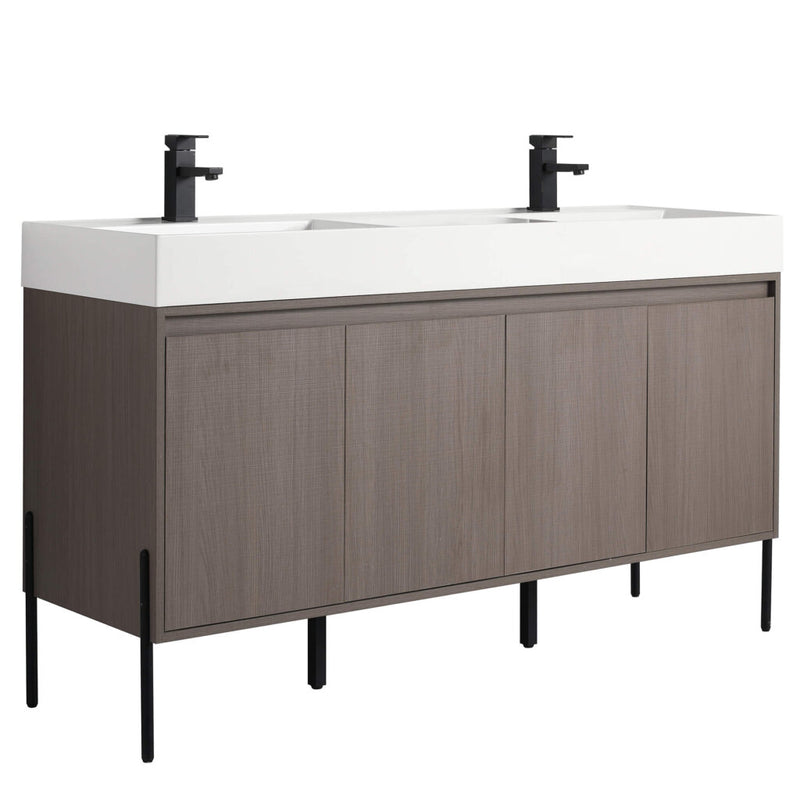 Crownpoint Vanity- White Gloss Sink