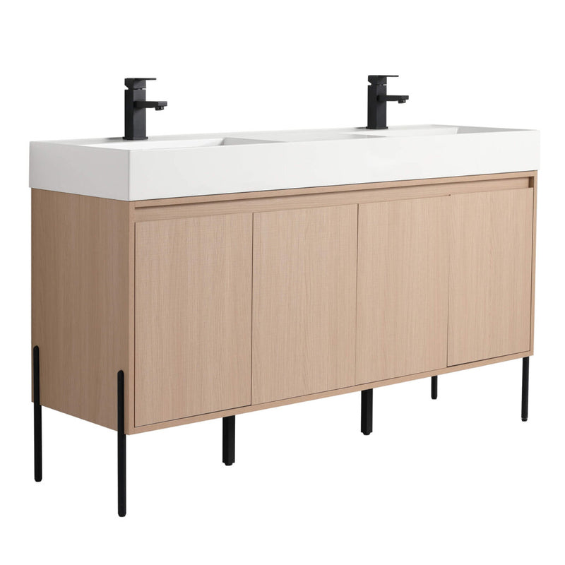 Crownpoint Vanity- White Gloss Sink