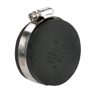 FLEXIBLE RUBBER PIPE CAPS