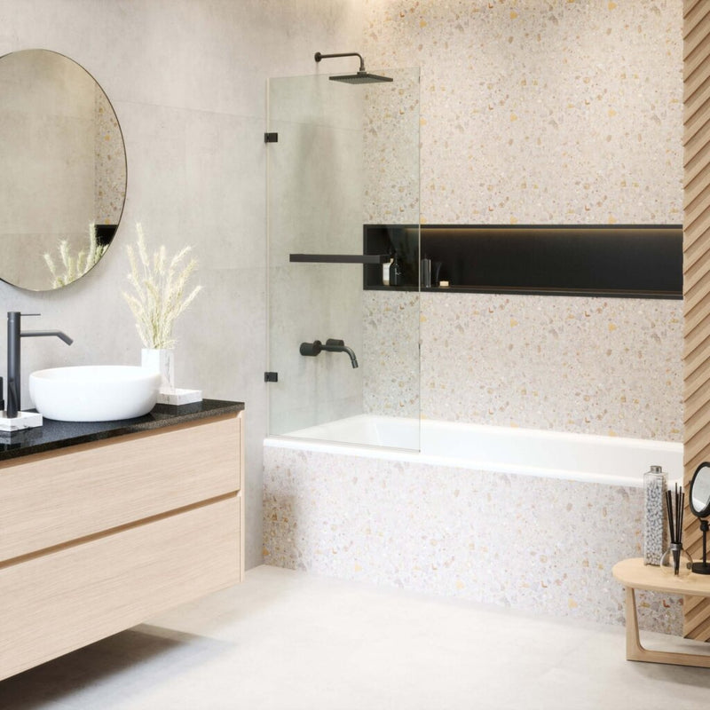 Tub Door Pivot Frameless