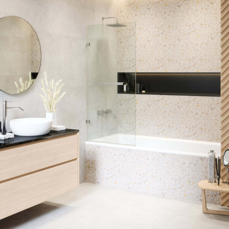 Tub Door Pivot Frameless