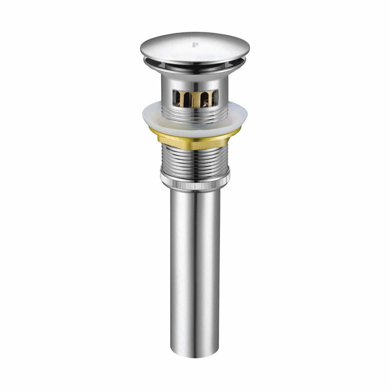 Pop Up Drain With Strainer Basket