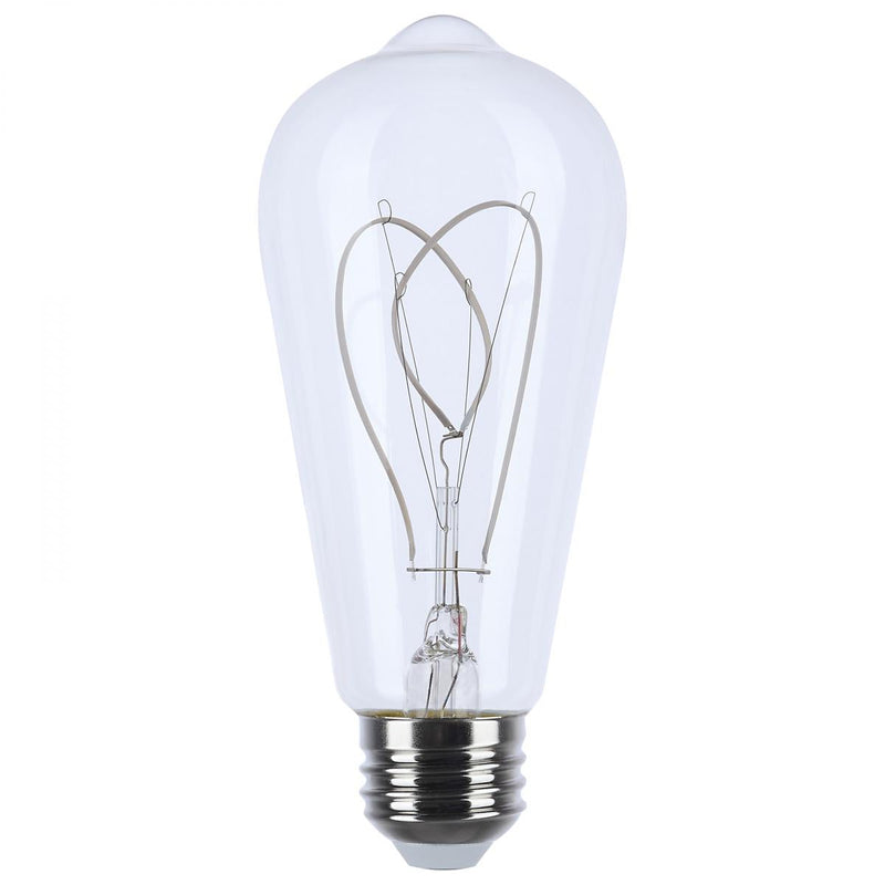 Reminiscent, Flex Gray Coil Filament, Medium Base, 2700K CCT, Clear, 120 Volt