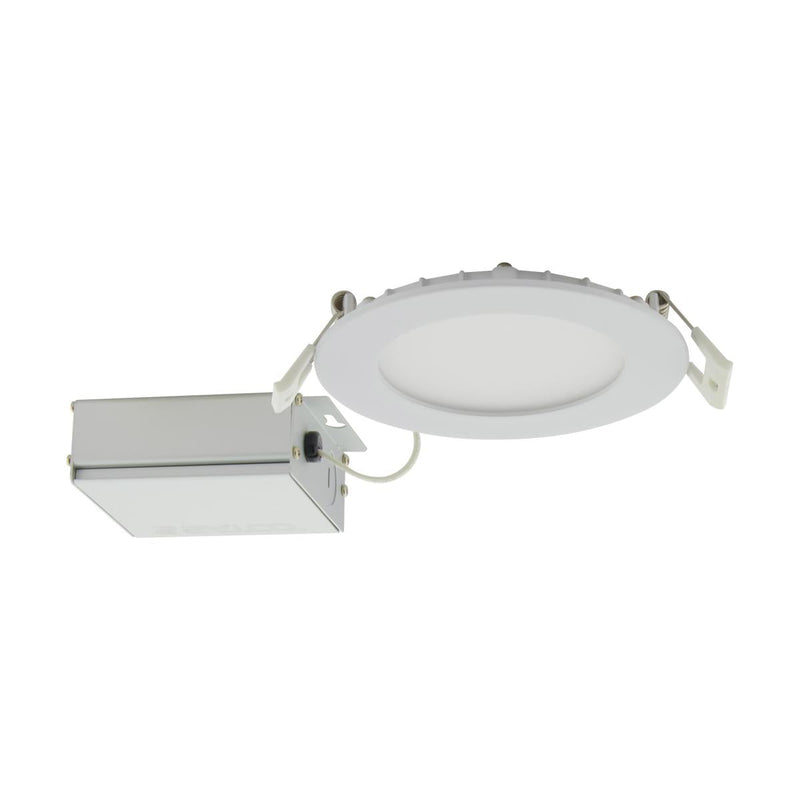 LED Downlight Retrofit, CCT Selectable, Round, White Finish (Copy)
