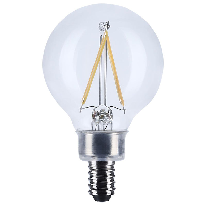 LED Filament Globes, 3W, 120V,E12