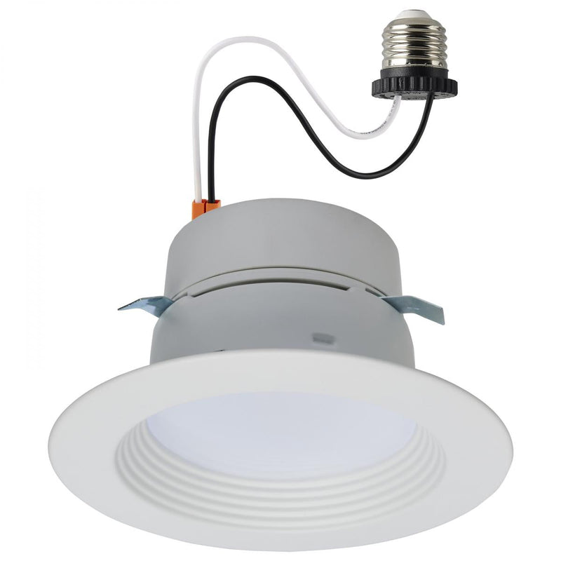 LED Retrofit Downlight, Wattage Selectable, CCT and Lumens Selectable, Color Quick and Power Quick Technology