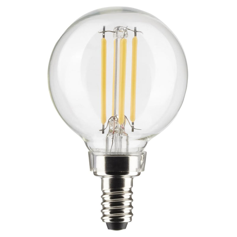 LED Filament Globes, 120V,E12