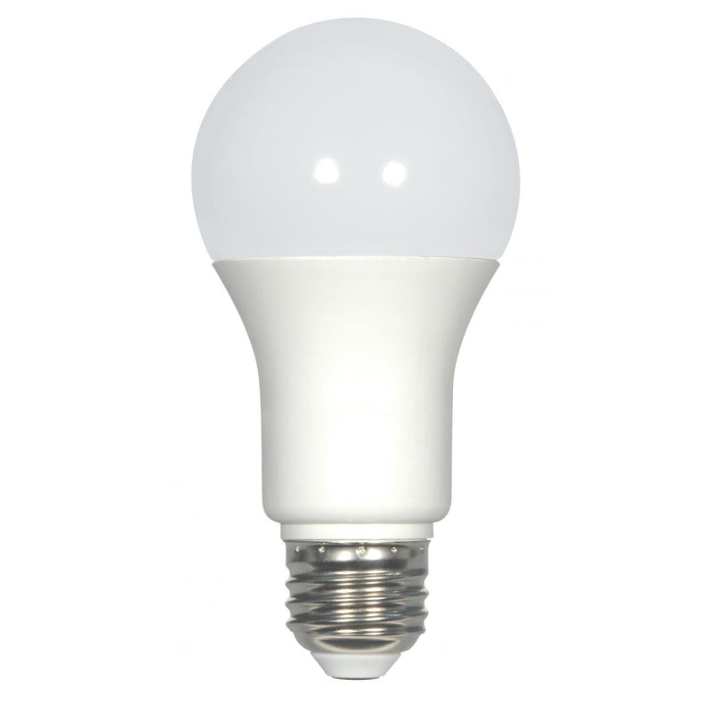 Dimmable, 9.8 Watt, A19 LED, 60 Watt Replacement, 220 deg., 120 Volt, Frosted