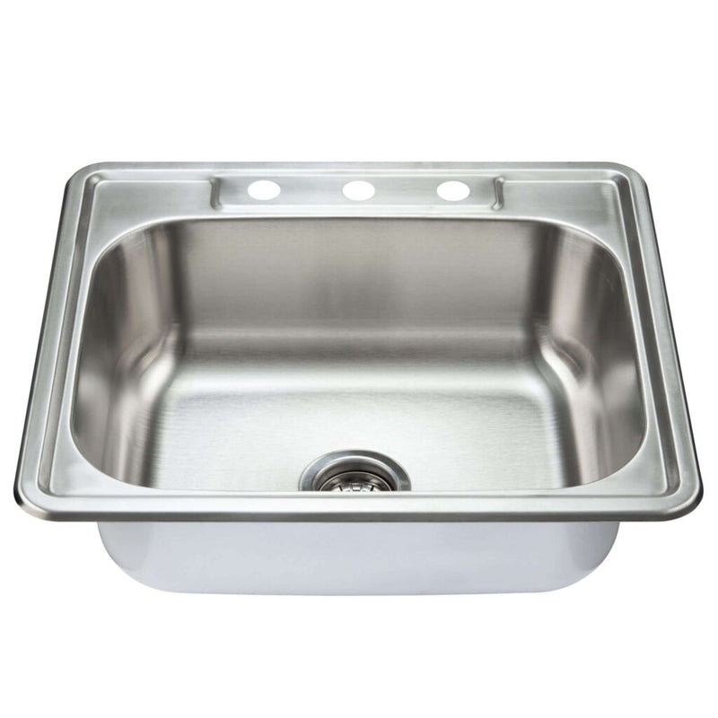 Single Bowl-25″ x 22″