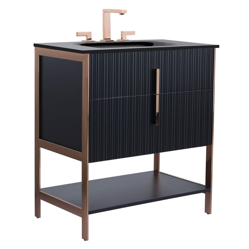 Serenity Vanity - Hardware/ Rose Gold